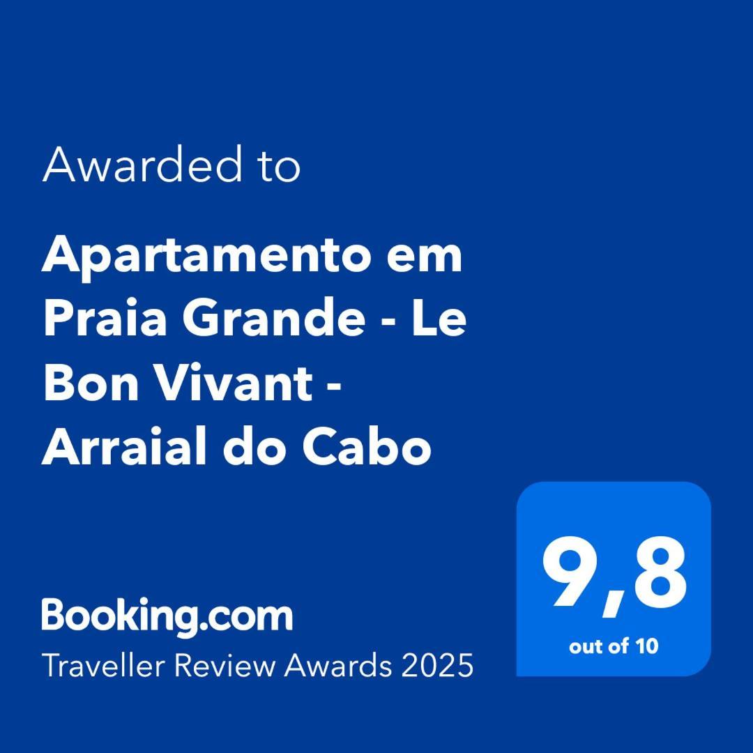 Apartamento Em Praia Grande - Le Bon Vivant - Arraial Do Cabo Exteriör bild